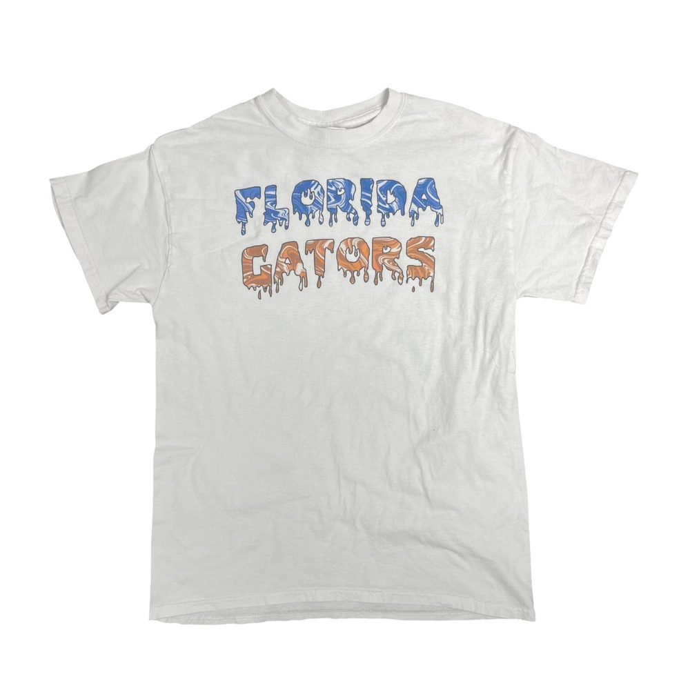 VTG Y2K Florida Gators T-Shirt Sz M Heavy 100% Cotton Gilden RARE NHL Football